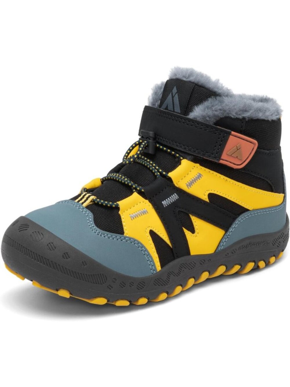 Kids Winter Hiking Boots - Waterproof Snow Boots for Boys & Girls, Cold Weather